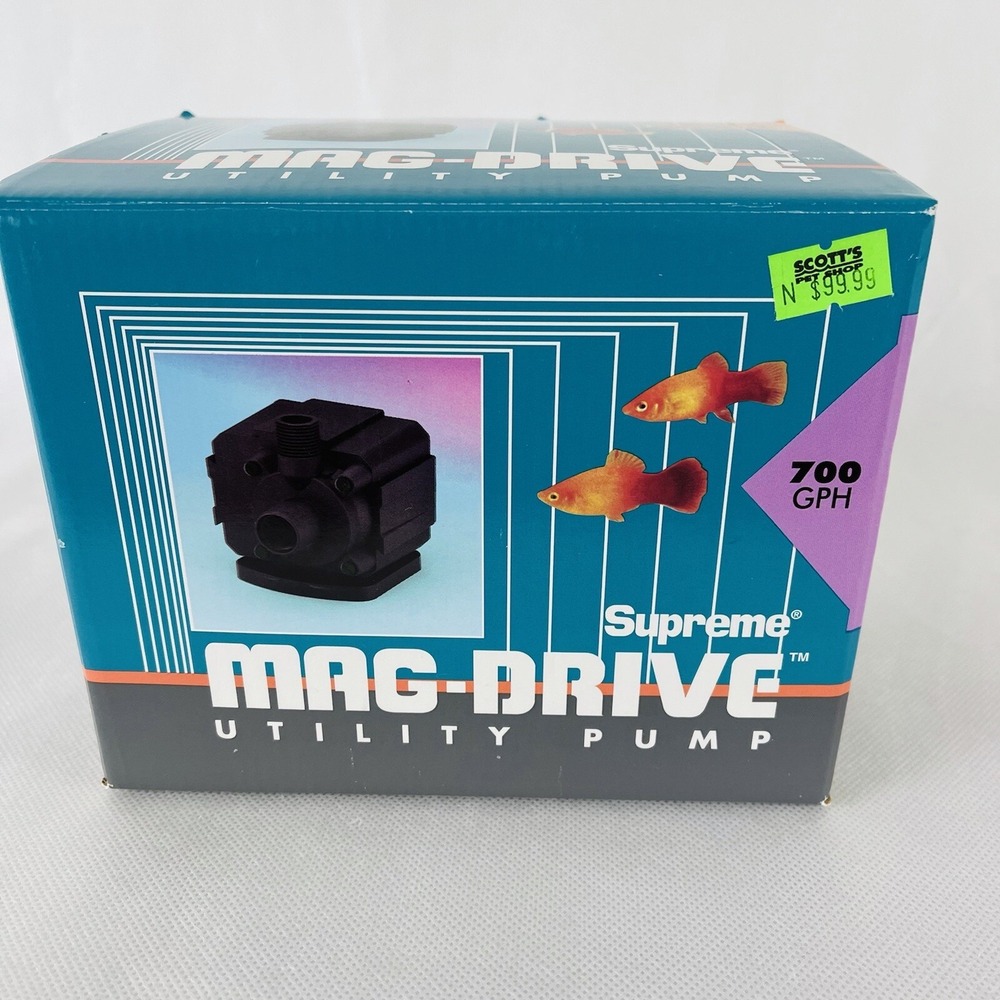 Supreme Mag-Drive Utility Pump - Model 7, 700 GPH, Made In The USA
